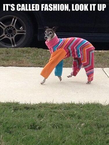 Its called fashion