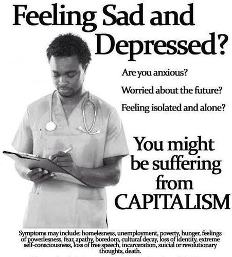 symptoms of capitalism