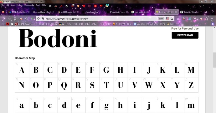 Bodoni 1