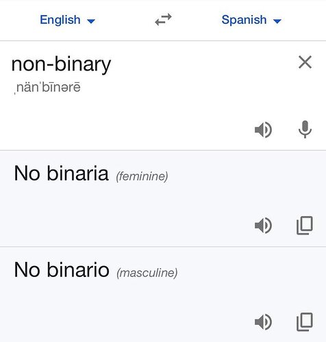 Non-binary