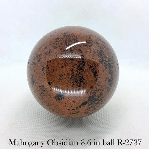 Mahogany Obsidian 3.6 in ball R-2737-1500x1500