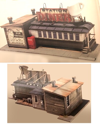 Diner Front and Back