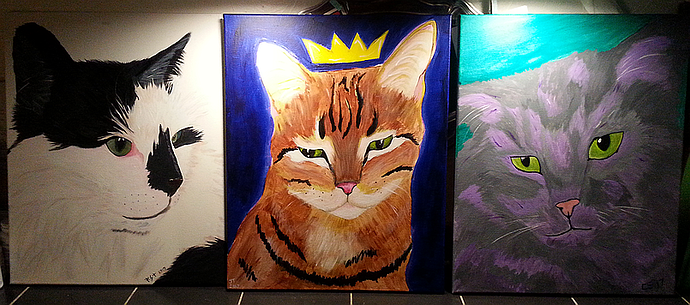 cat-paintings