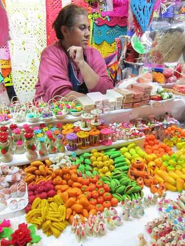 Feria del Alfenique Vendor