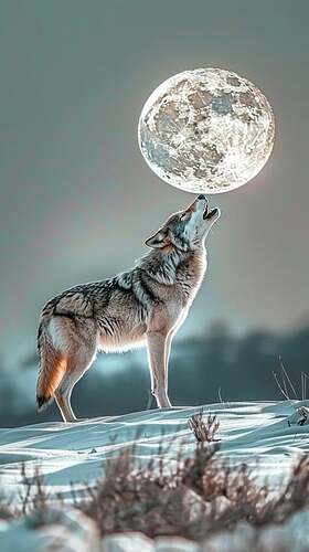 wolf-howling-moon-stockcake