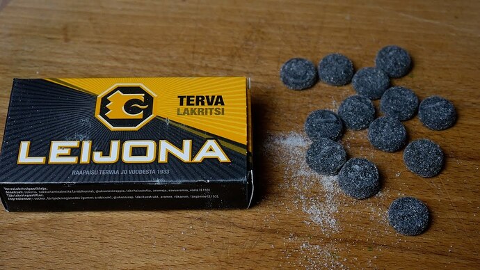 tar-licorice