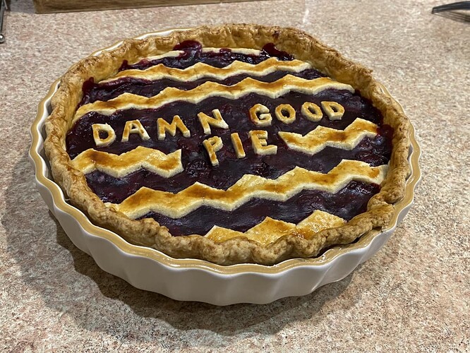 Damn Good Pie