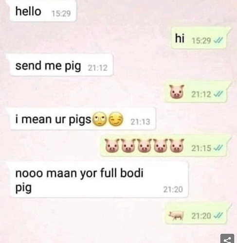 send me pig