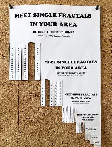 Meet single fractals