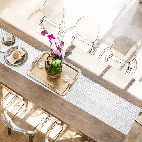 disco ball table runner 2