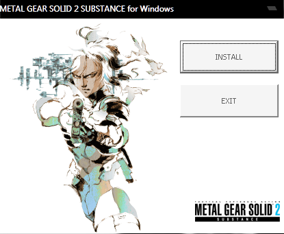 metal gear solid 2 substance wallpaper