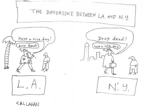 NY-LA Callahan cartoon