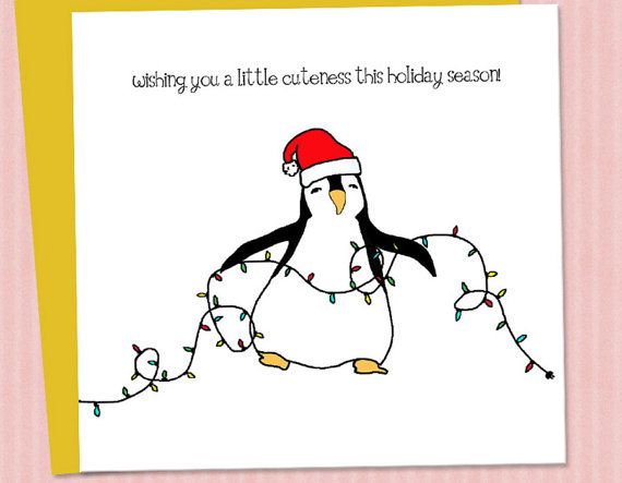 PenguinChristmasCard