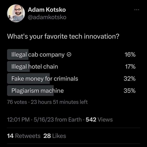 Adam Kotsko favorite tech invention