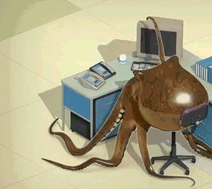Occapus at machine