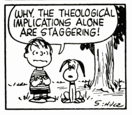 Linus-Theological-Implications-Alone-Staggering