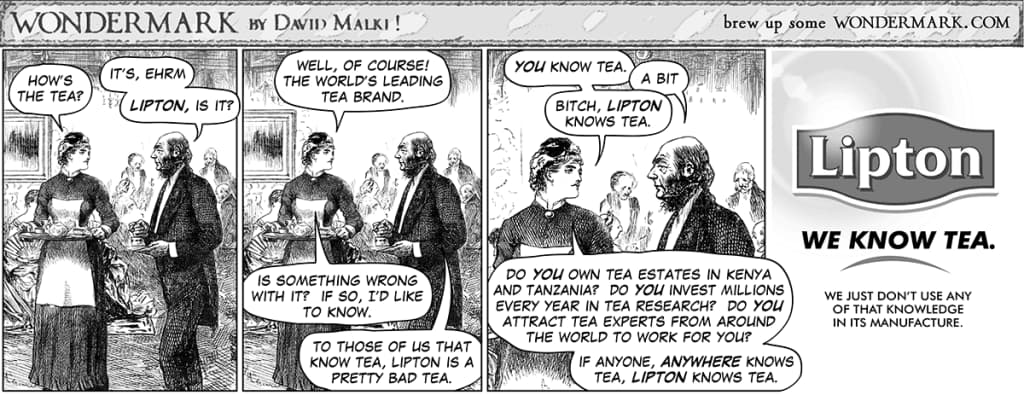 Wondermark The masters of tea