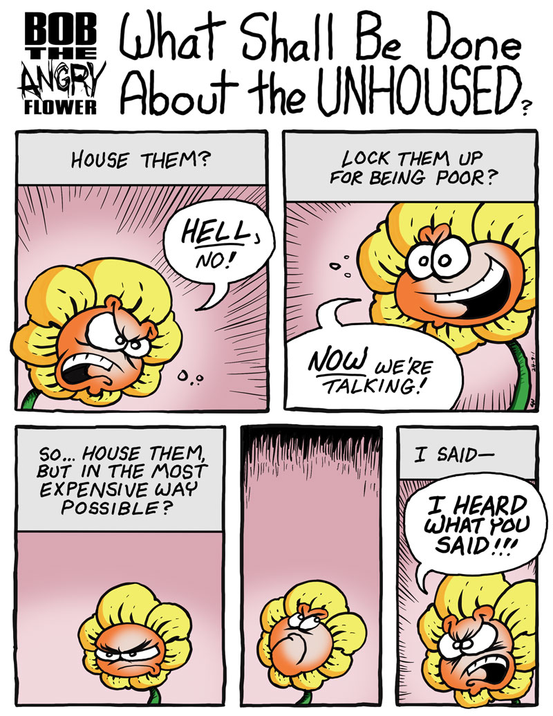 Angry Flower - Unhoused