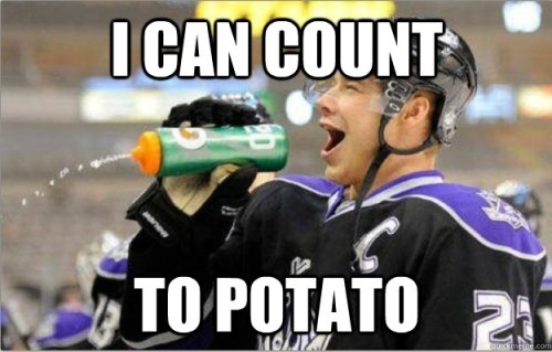 count to potato