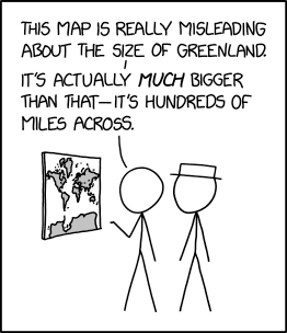 xkcd Greenland size