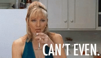 kim cattrall wine drinky cant even