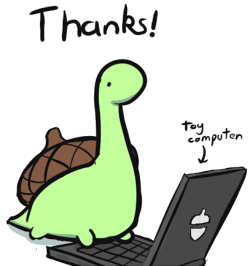 tiny dino thanks
