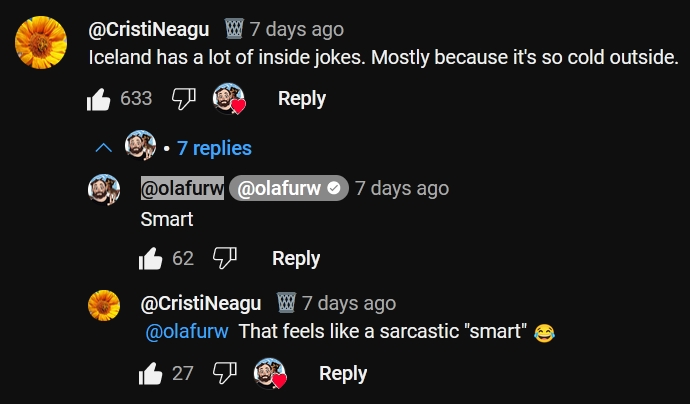 Icelandic Inside Jokes