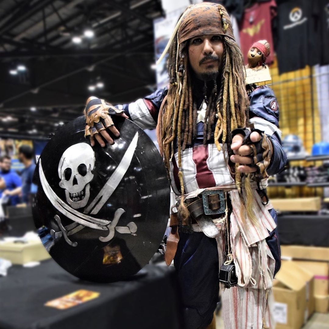 46 Likes, 0 Comments - Matt K (@parties4pirates) on Instagram: “Captain American Jack @ @officialmegacon  #megaconorlando #megacon #megacon2019 #megacontampa…”